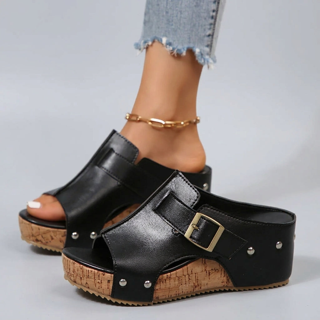 Sandali con piattaforma Olivia