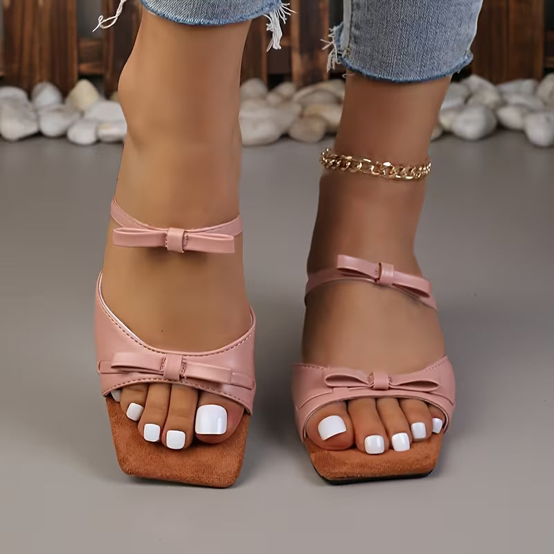 Valentina Tacchi slingback con fiocco