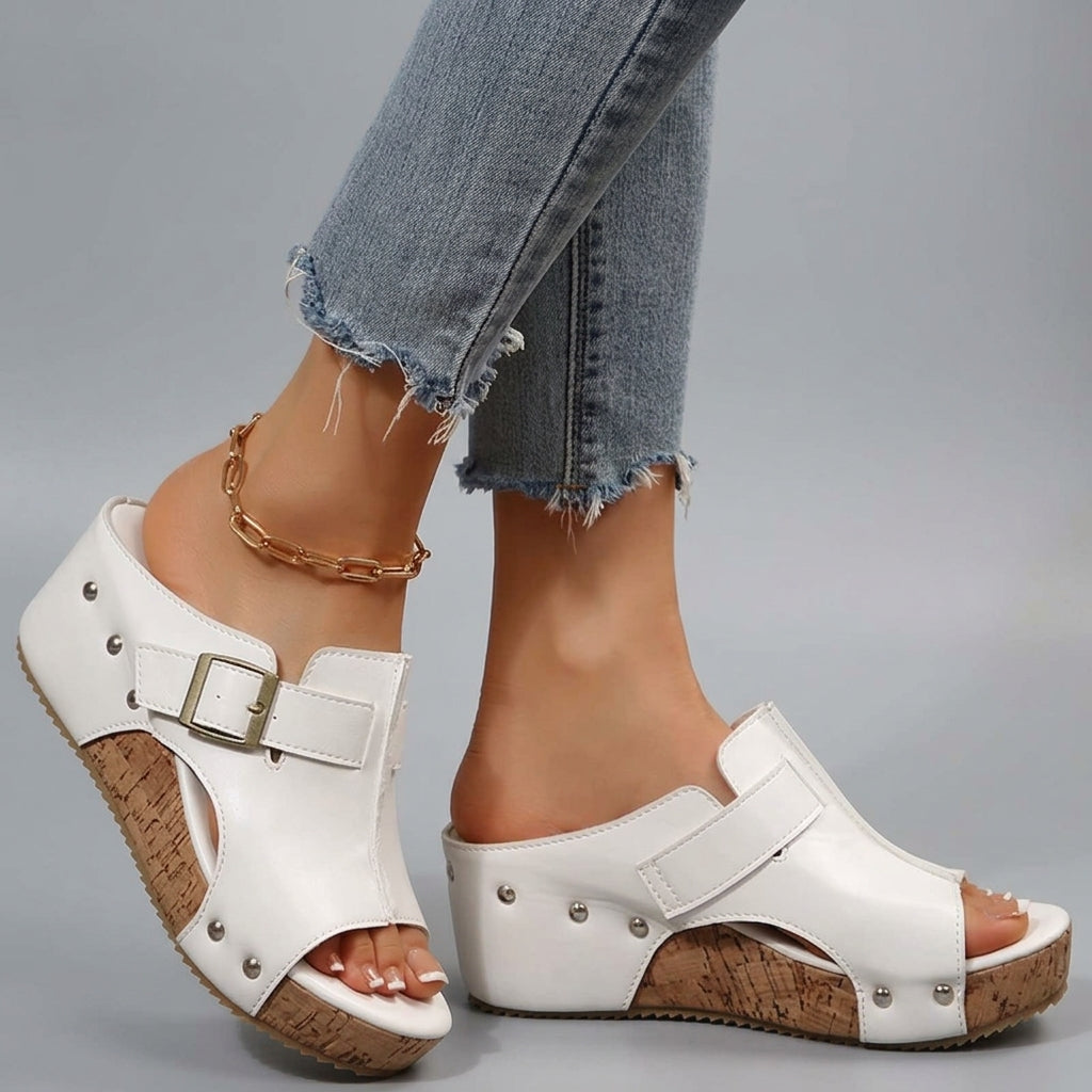 Sandali con piattaforma Olivia