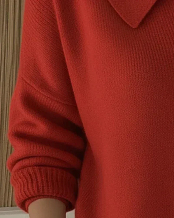 Vespera | Cardigan con colletto a bottoni