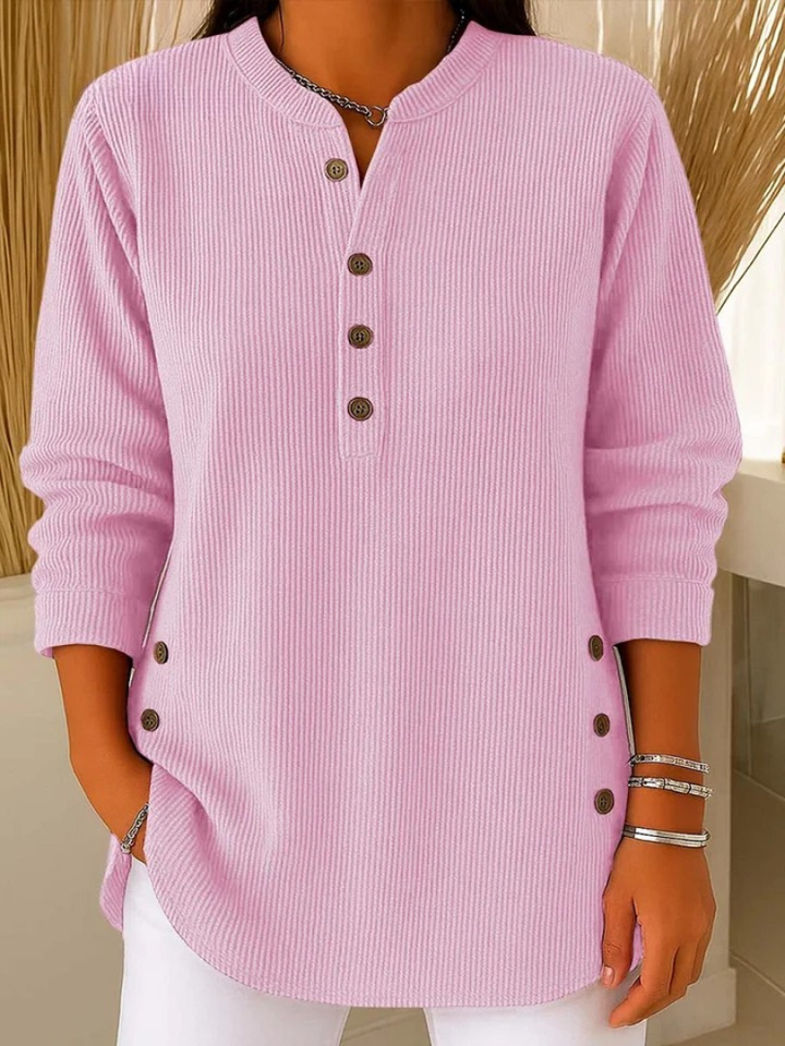 Neva | Tunica Henley con bottoni