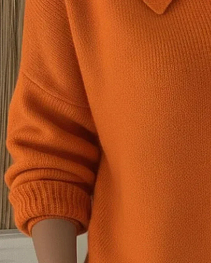 Vespera | Cardigan con colletto a bottoni