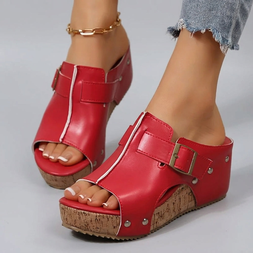 Sandali con piattaforma Olivia