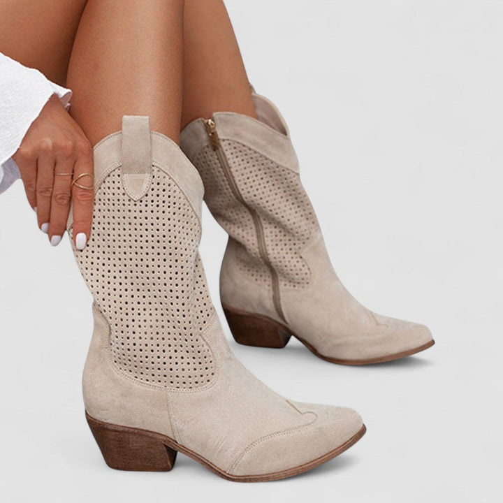 Rachel | Stivali western ortopedici con gel
