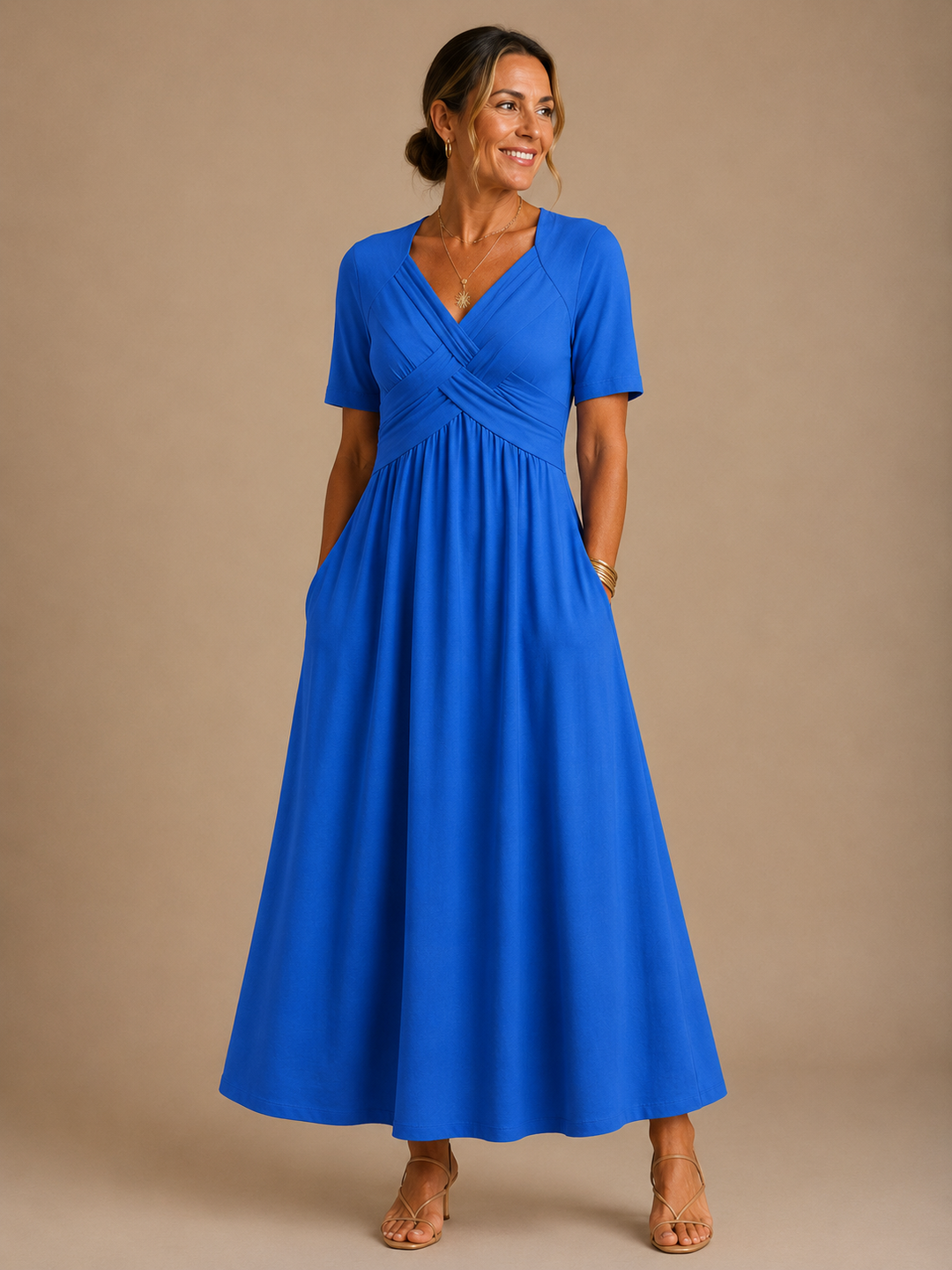 Angeli | Abito Midi Elegante
