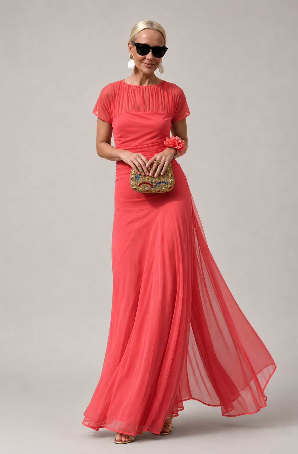 Lauren | Vestito in chiffon