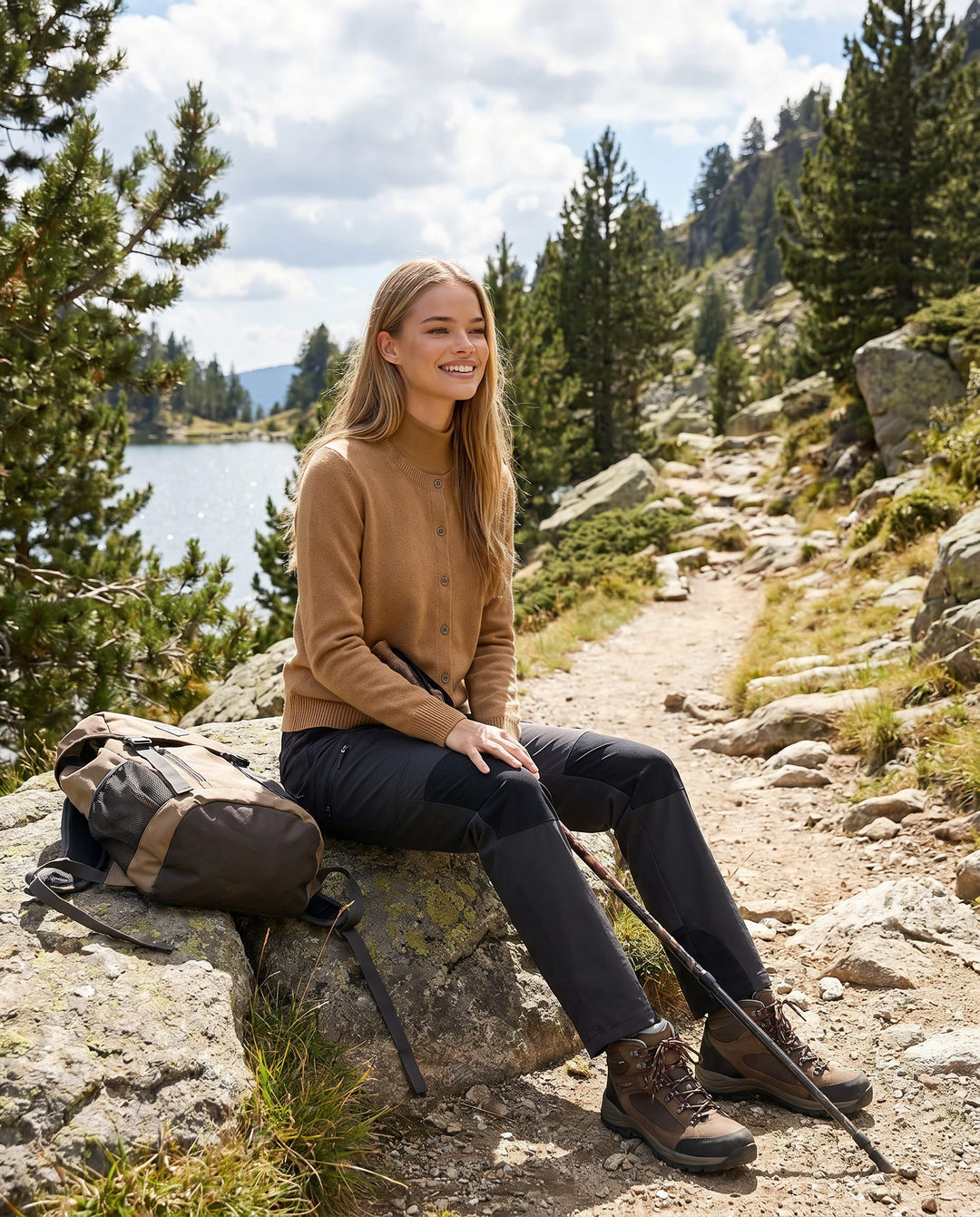 Gilda | Cardigan morbido con bottoni