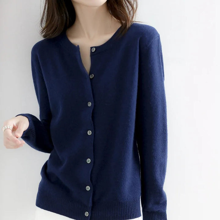 Gilda | Cardigan morbido con bottoni