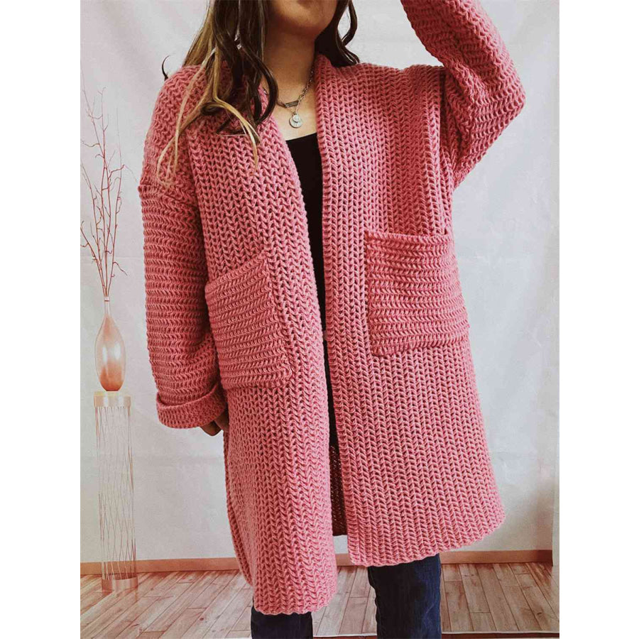 Ondina | Cardigan in maglia grossa oversize