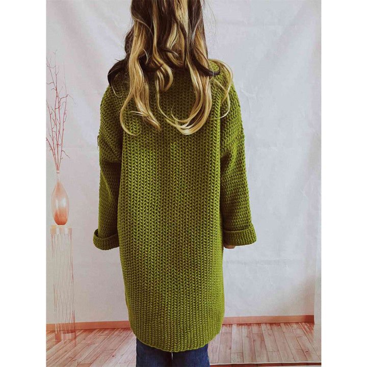Ondina | Cardigan in maglia grossa oversize