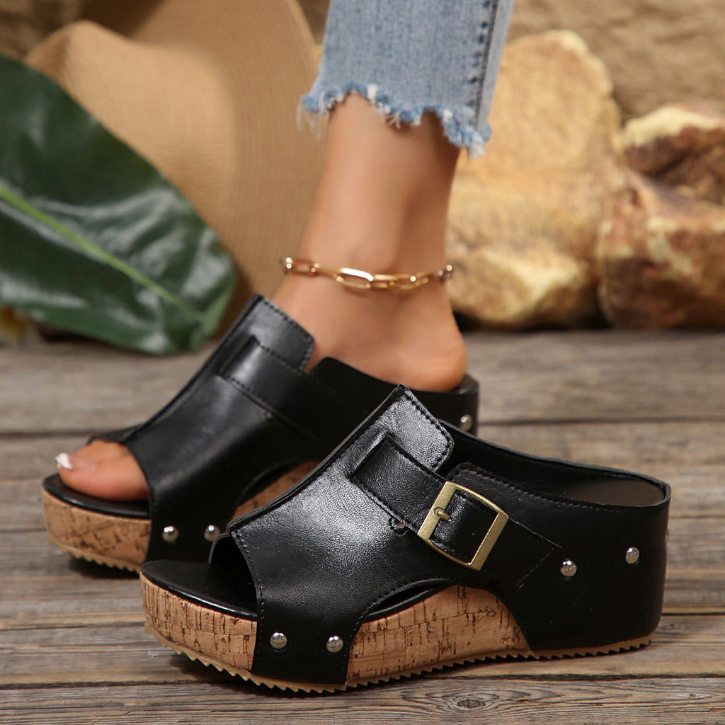 Sandali con piattaforma Olivia