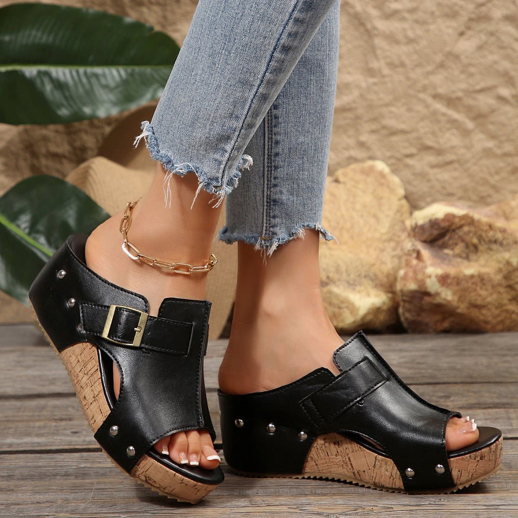 Sandali con piattaforma Olivia