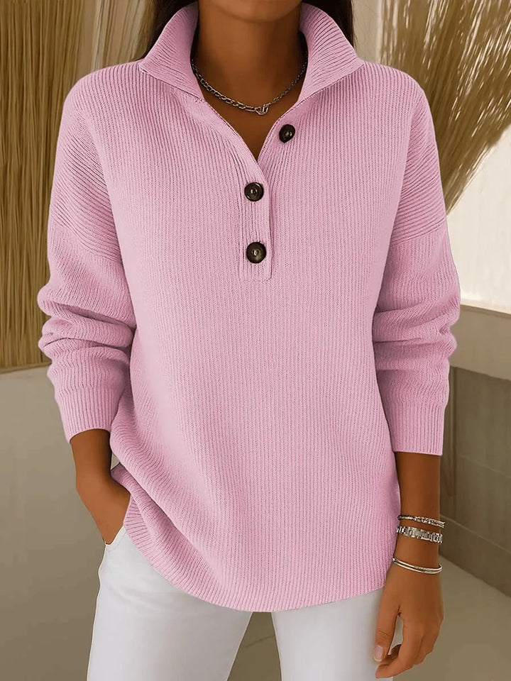 Florence | Maglione polo con scollo a V
