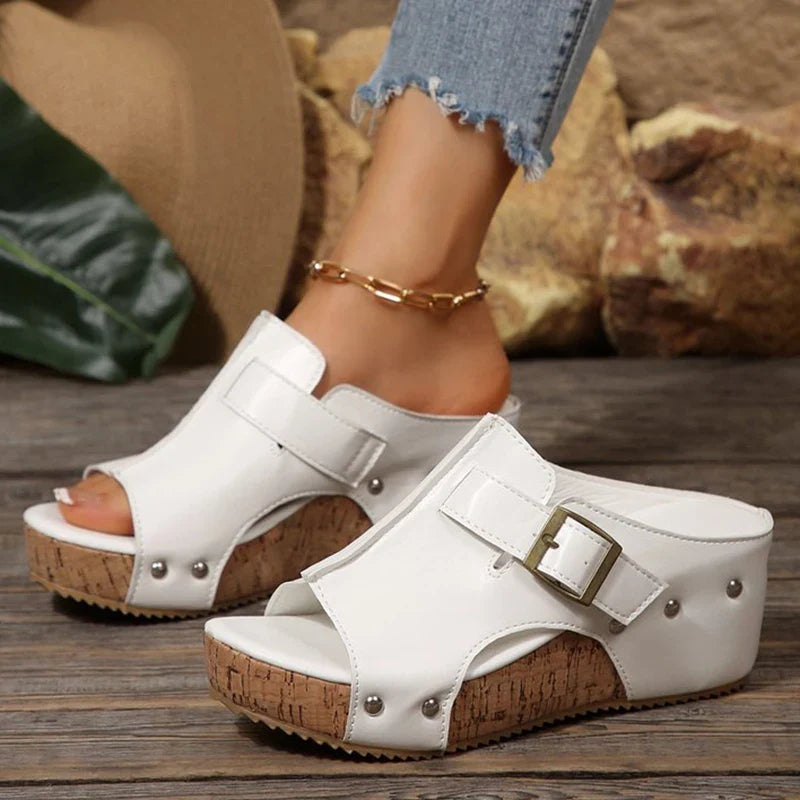 Sandali con piattaforma Olivia