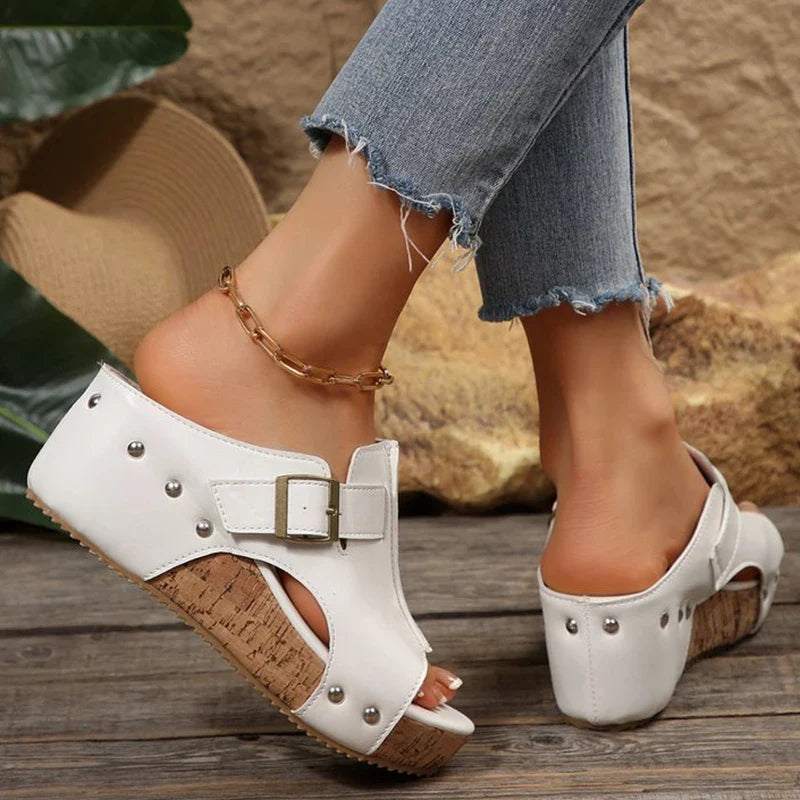 Sandali con piattaforma Olivia
