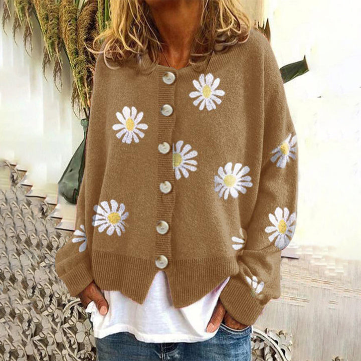 Marilena | Cardigan con bottoni e maniche lunghe
