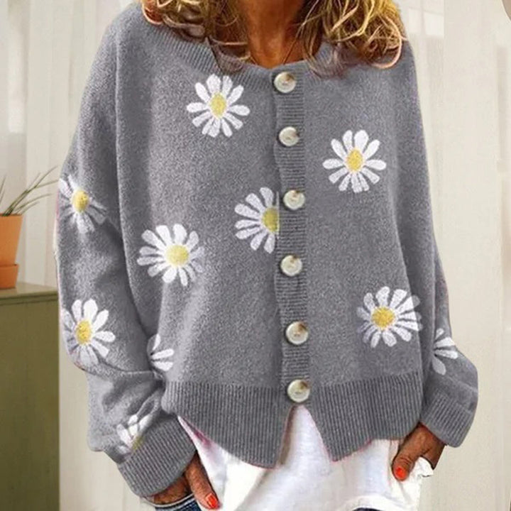 Marilena | Cardigan con bottoni e maniche lunghe