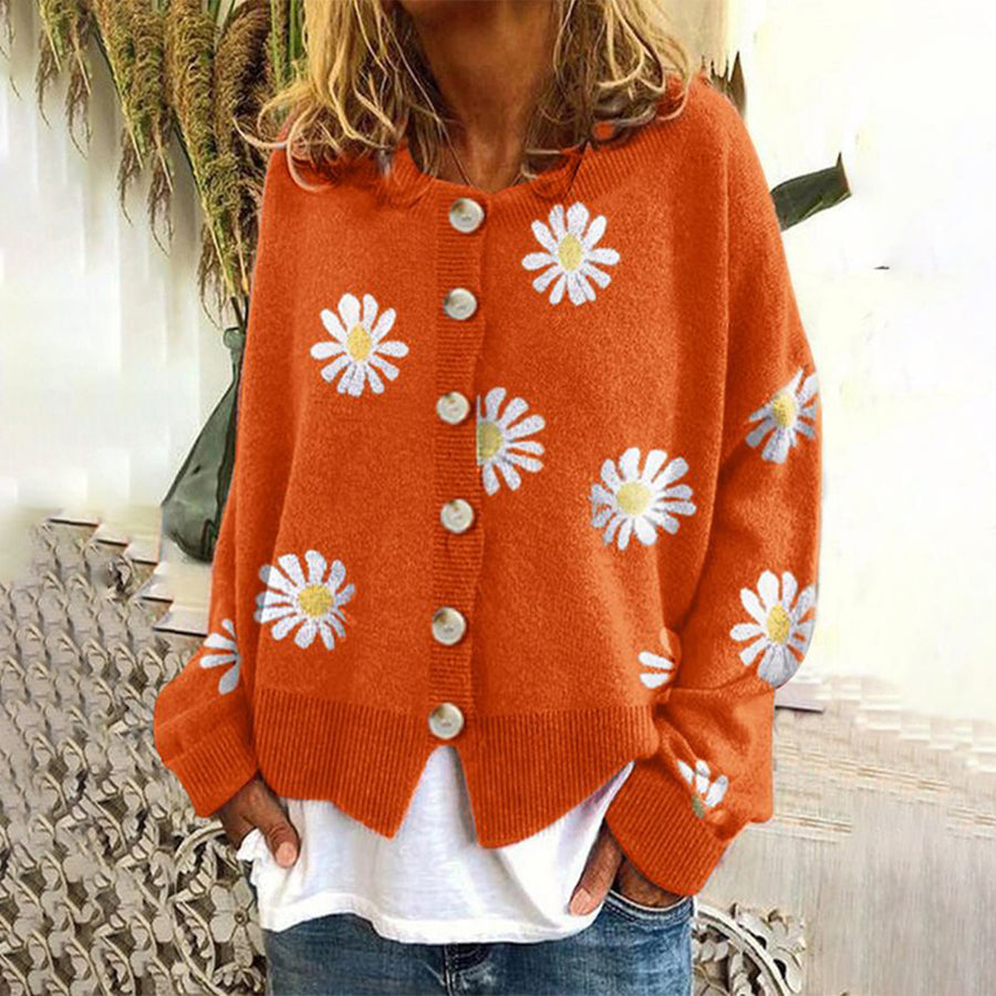 Marilena | Cardigan con bottoni e maniche lunghe