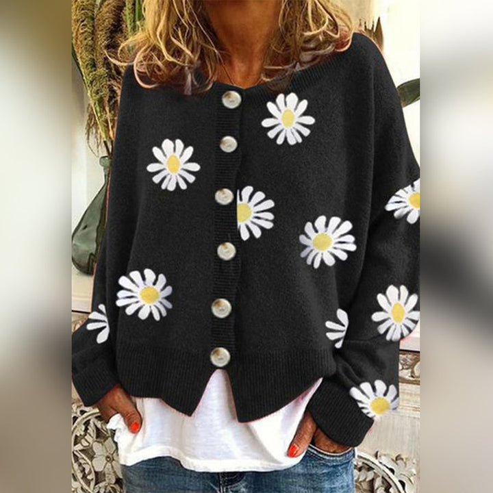 Marilena | Cardigan con bottoni e maniche lunghe
