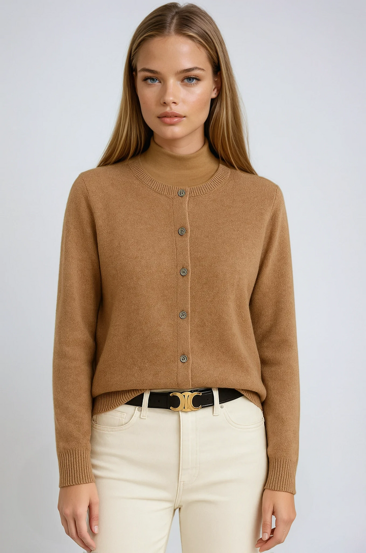 Gilda | Cardigan morbido con bottoni