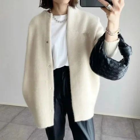 Zaira | Cardigan in maglia a vestibilità ampia