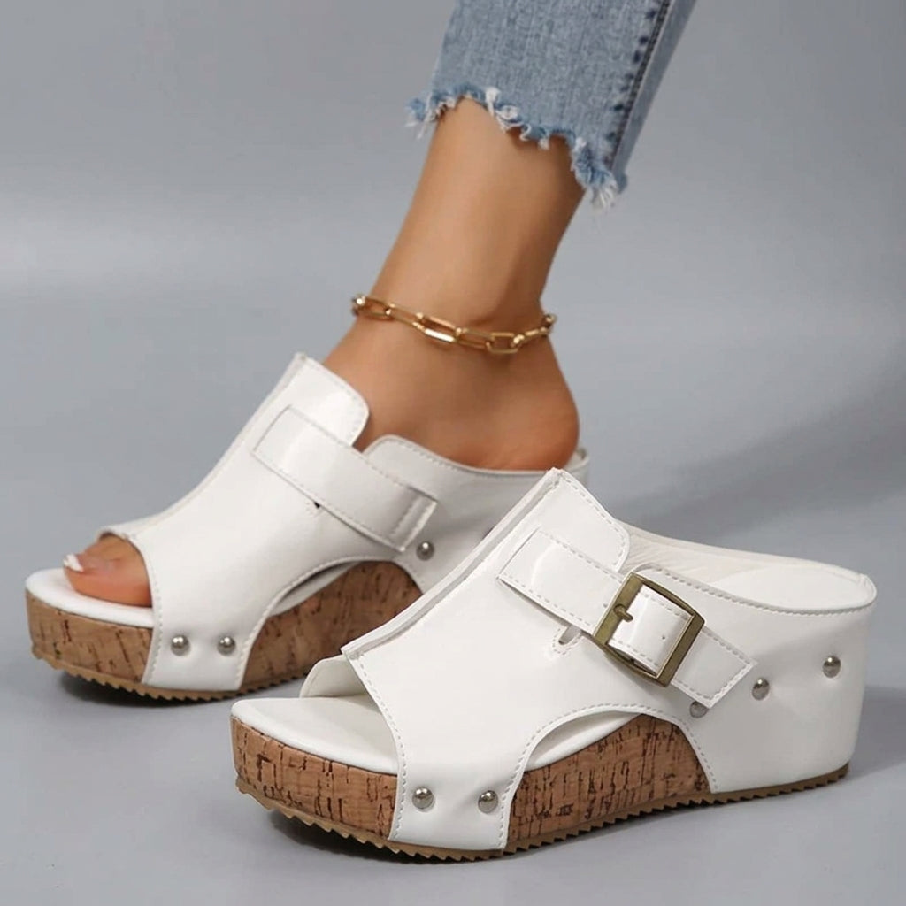 Sandali con piattaforma Olivia