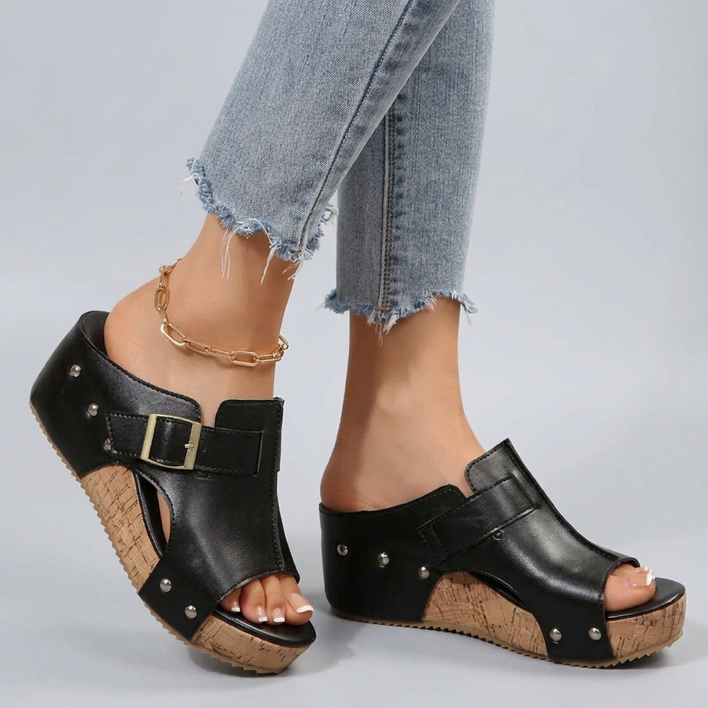 Sandali con piattaforma Olivia