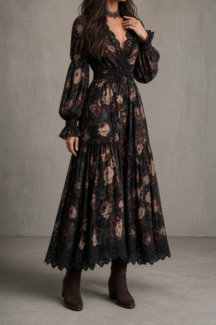 Abito vintage Elena nero
