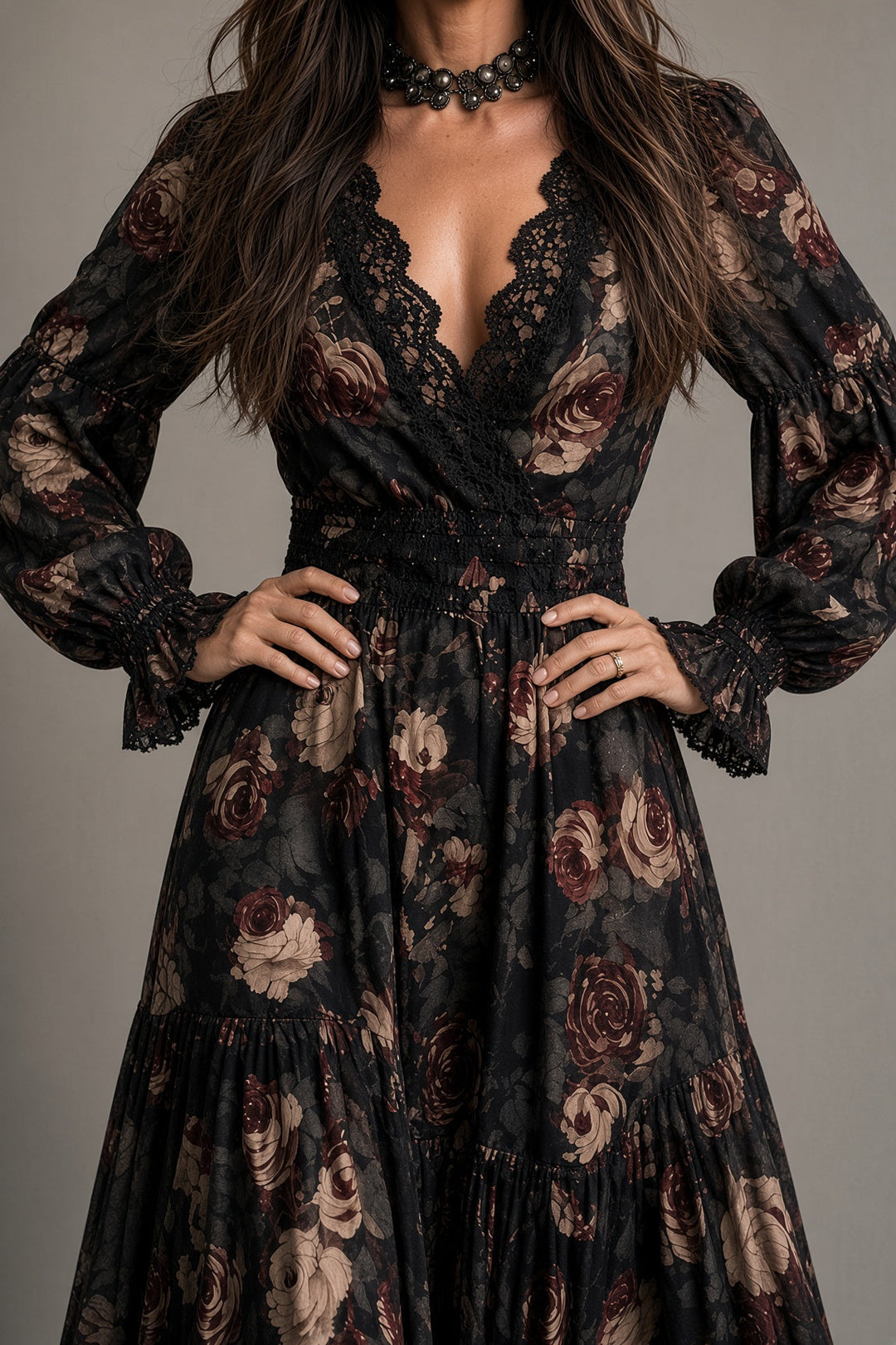 Abito vintage Elena nero