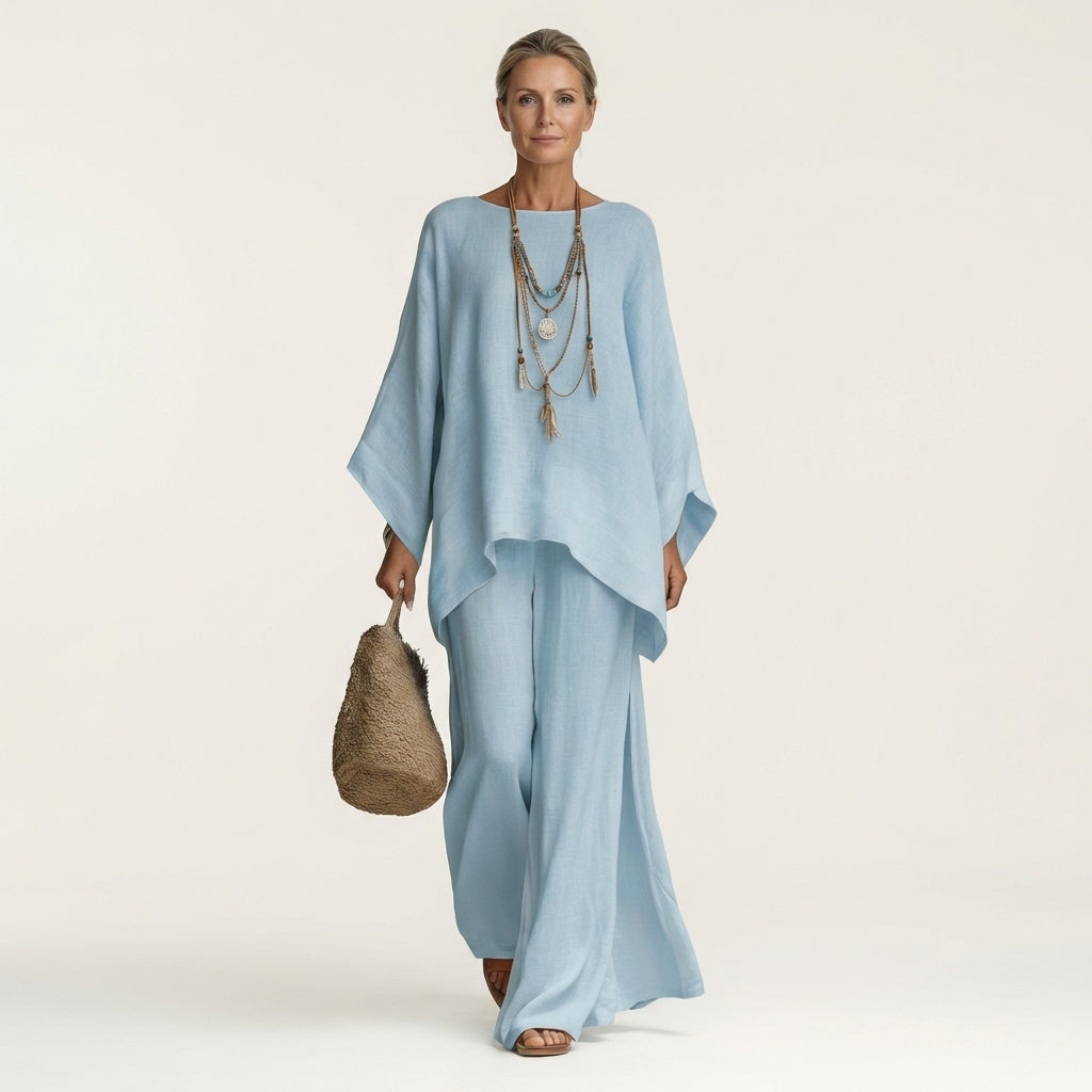 Majolie | Set Boho in lino misto