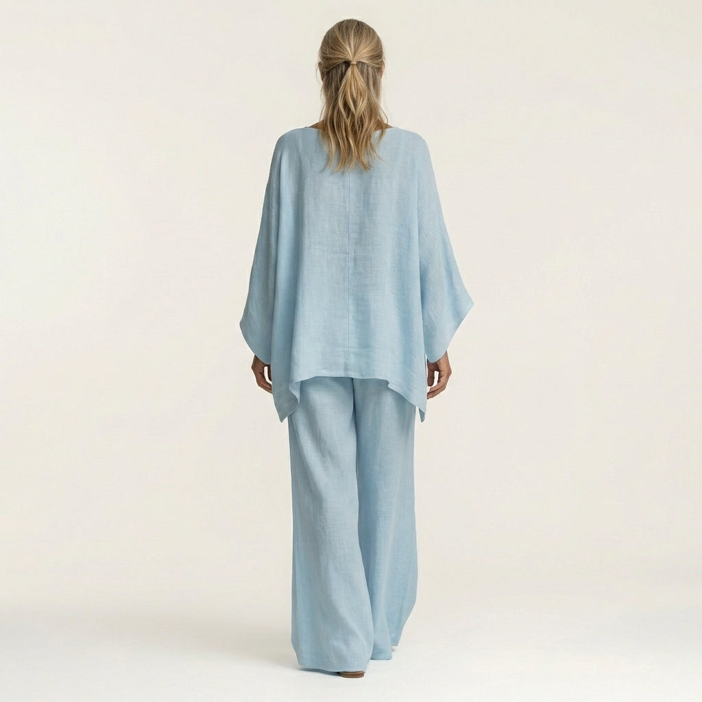 Majolie | Set Boho in lino misto