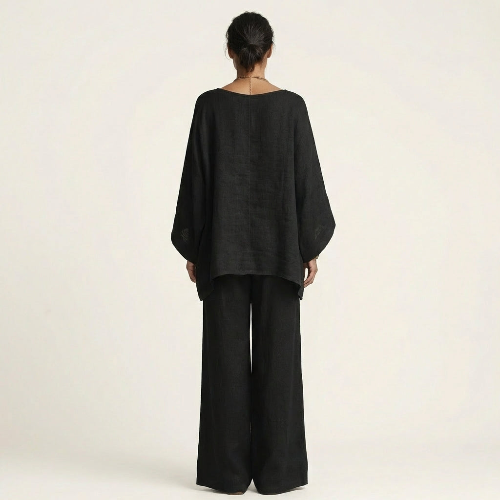 Majolie | Set Boho in lino misto