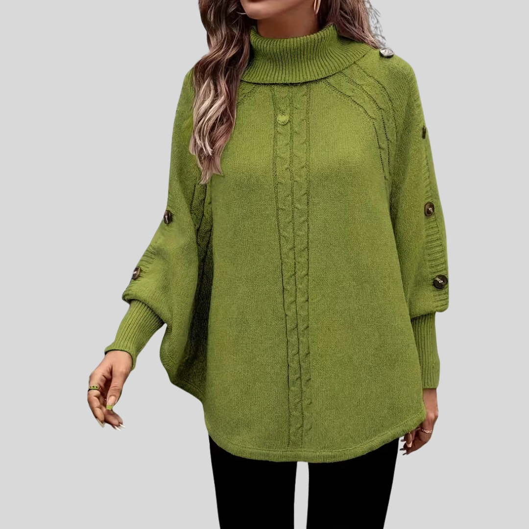 Il maglione Mae in maglia a trecce
